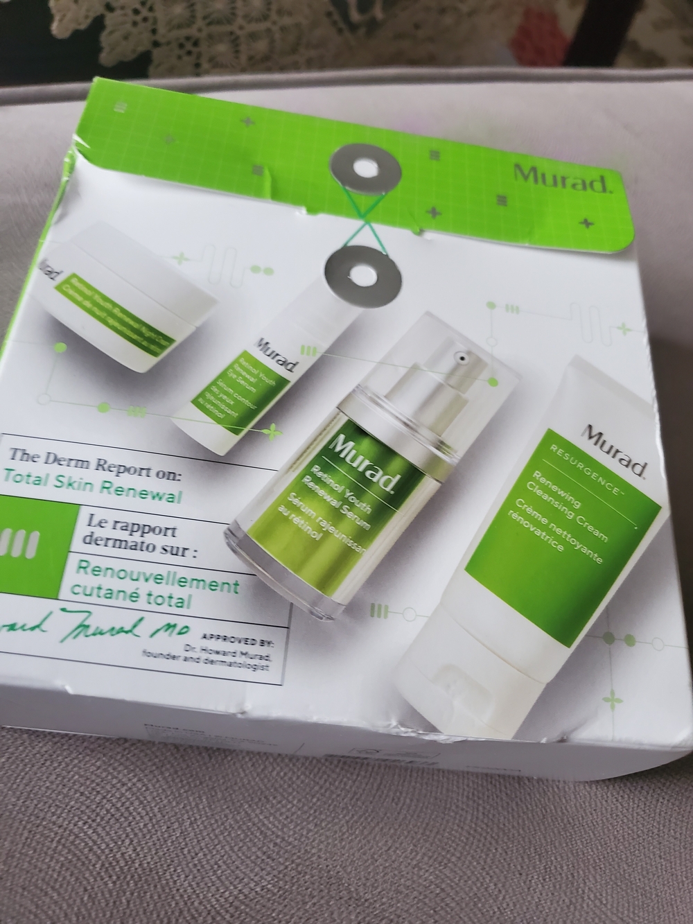 New Murad Women Skincare Serum & Face Oil Set - Green